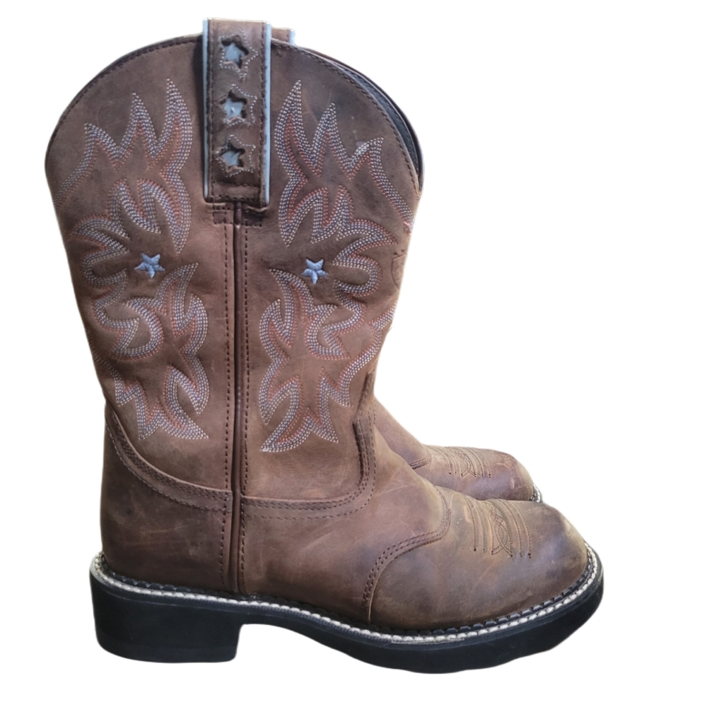 Ariat Womens Round Toe Boots 7C